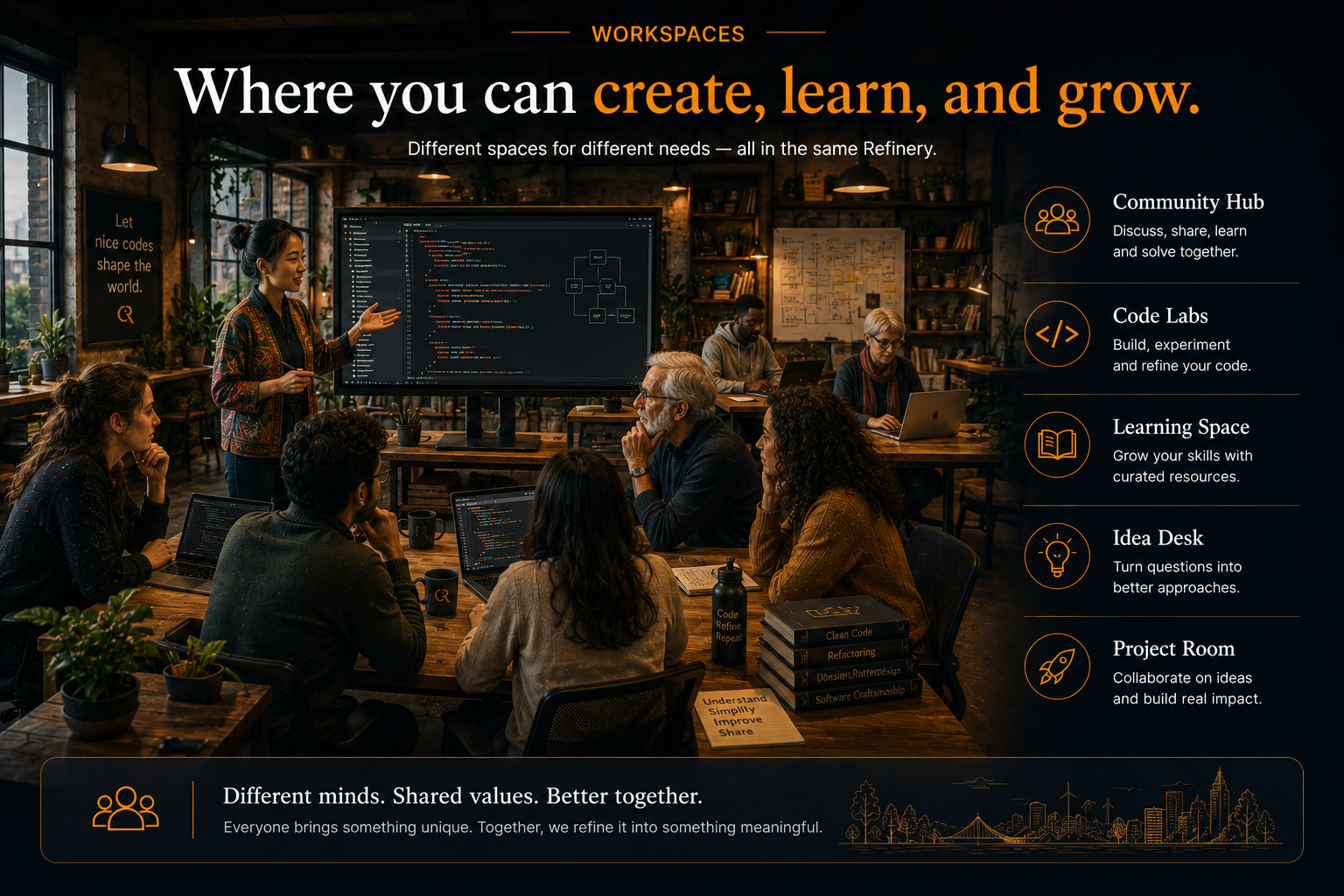 Code Refinery Workspaces
